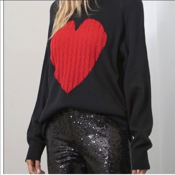 15 Boho Beautiful Heart pull over sweater 
Cotton blend - Picture 2 of 6